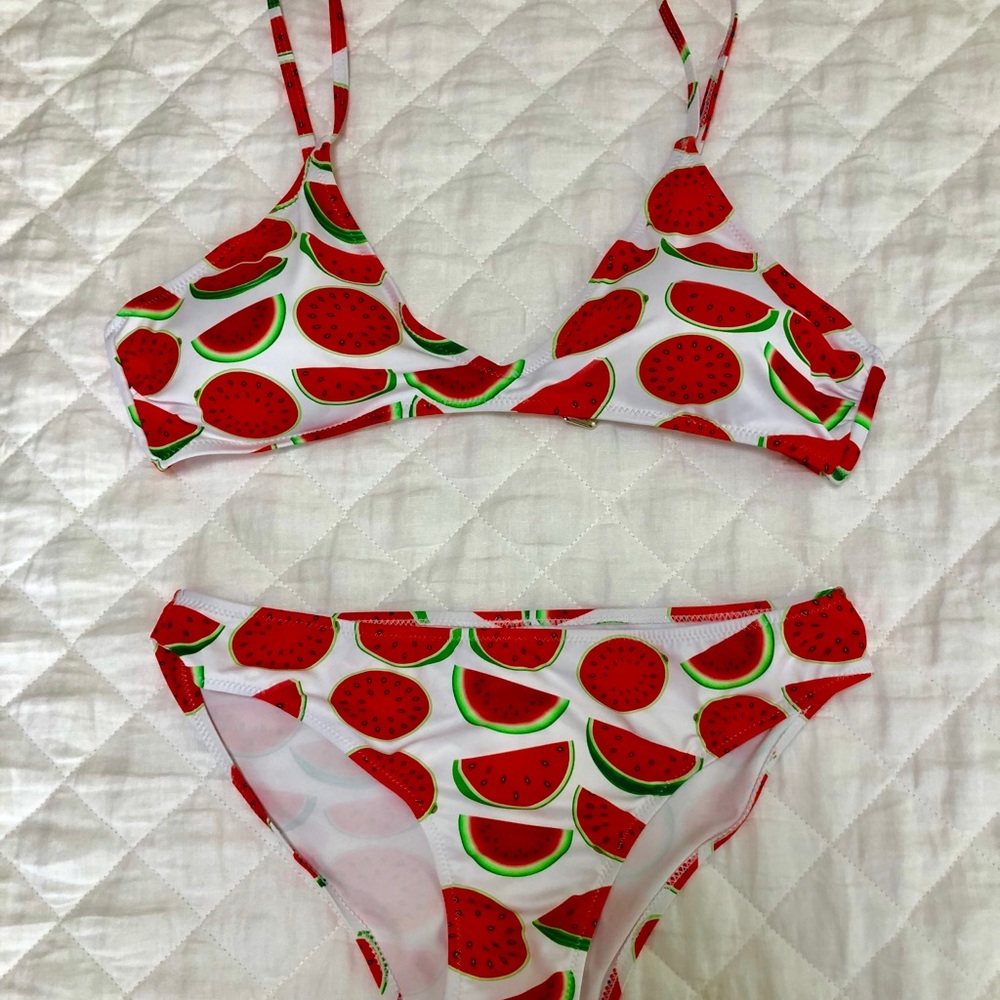 Watermelon bathing suit!